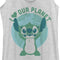 Women's Lilo & Stitch I Heart Our Planet Racerback Tank Top