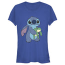 Junior's Lilo & Stitch Froggie Stitch T-Shirt