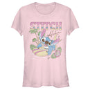 Junior's Lilo & Stitch Surfing Stitch T-Shirt