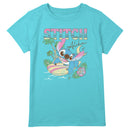 Girl's Lilo & Stitch Surfing Stitch T-Shirt