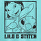 Junior's Lilo & Stitch Snapshot with Attitude Racerback Tank Top