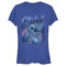 Junior's Lilo & Stitch Distressed Poster Stitch T-Shirt