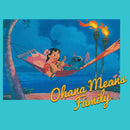 Girl's Lilo & Stitch Ohana Means Family Hammock T-Shirt