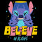 Boy's Lilo & Stitch Believe in Aliens T-Shirt