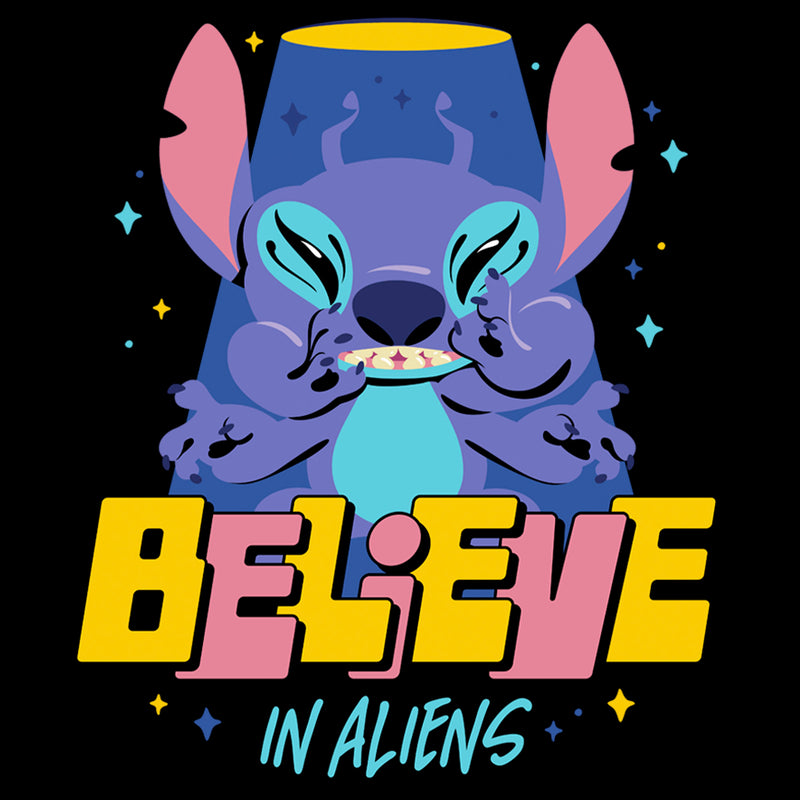 Boy's Lilo & Stitch Believe in Aliens T-Shirt