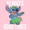 Girl's Lilo & Stitch Always Good Times T-Shirt