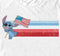 Men's Lilo & Stitch Flying the American Flag T-Shirt