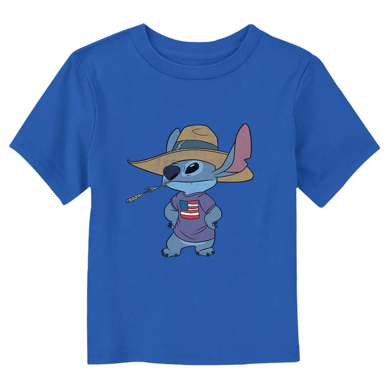 Toddler's Lilo & Stitch American Pride T-Shirt