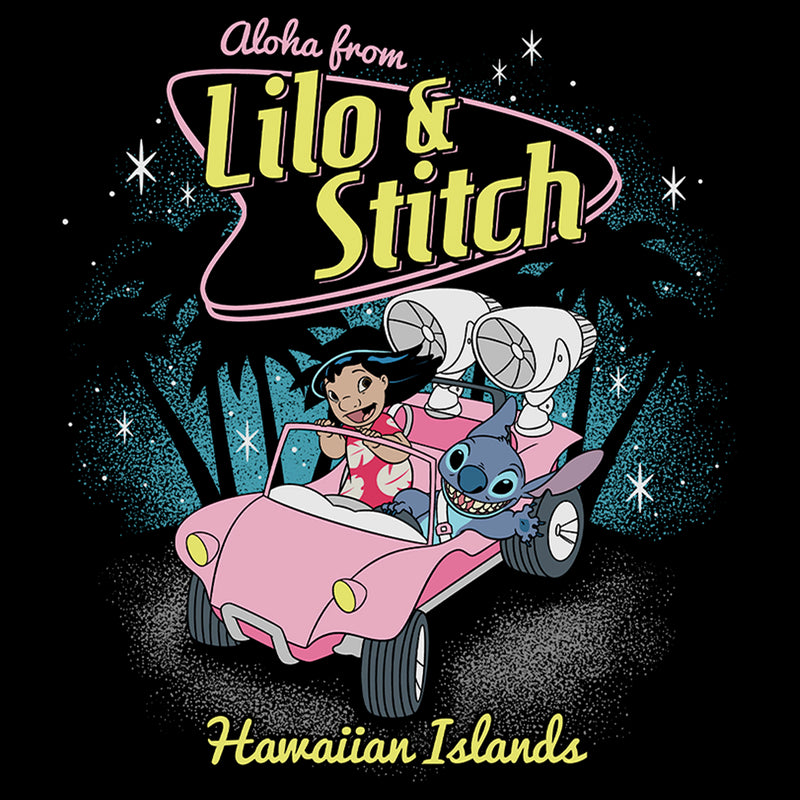 Boy's Lilo & Stitch Retro '50s Hawaiian Islands T-Shirt