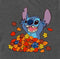 Men's Lilo & Stitch Fall Leaf Pile T-Shirt