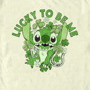 Men's Lilo & Stitch St. Patrick's Day Stitch Lucky to Be Me T-Shirt