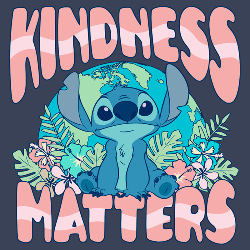 Boy's Lilo & Stitch Kindness matters Stitch T-Shirt