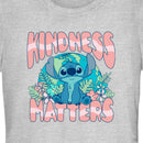 Junior's Lilo & Stitch Kindness matters Stitch T-Shirt