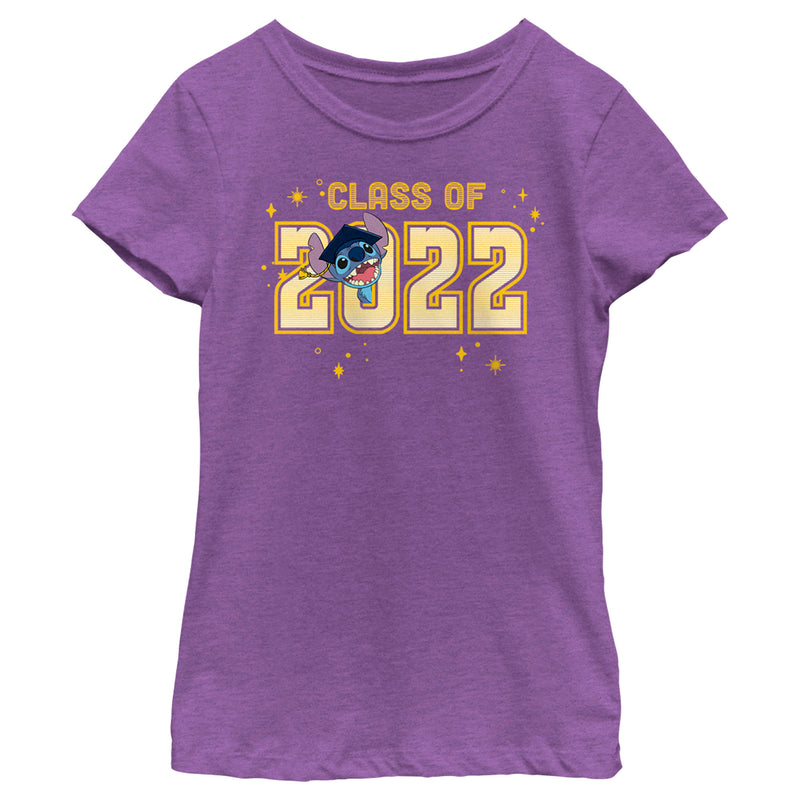 Girl's Lilo & Stitch Class of 2022 Stitch T-Shirt