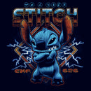 Junior's Lilo & Stitch 80s Rocker Stitch T-Shirt