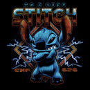 Junior's Lilo & Stitch 80s Rocker Stitch T-Shirt