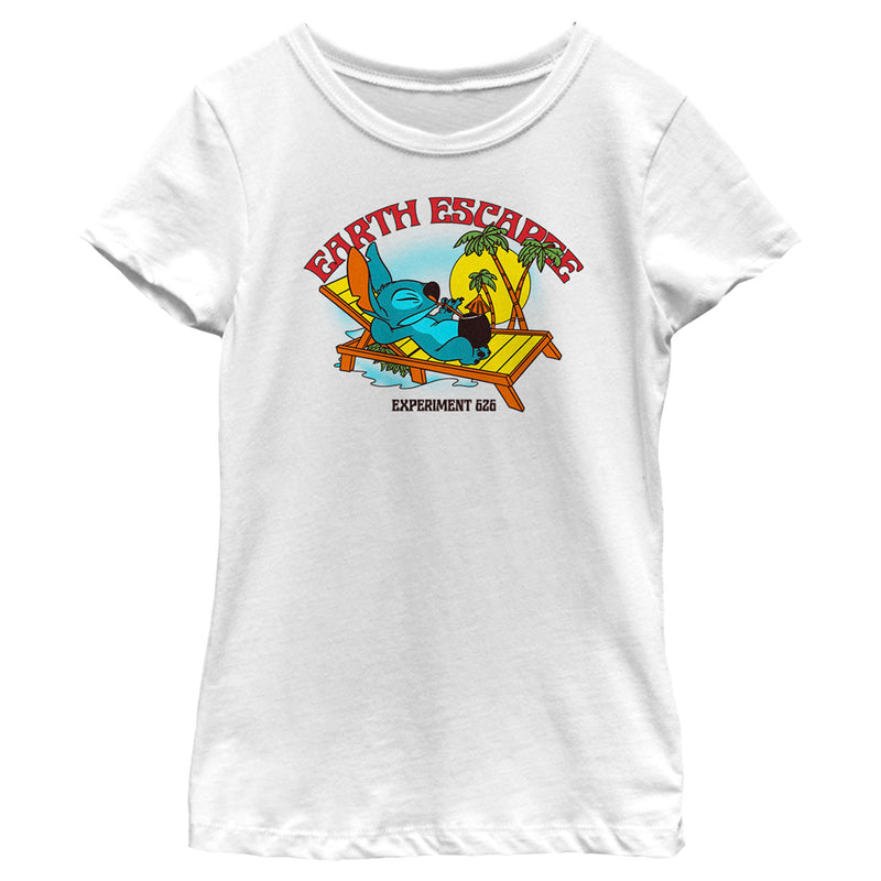 Girl's Lilo & Stitch Earth Escape Experiment 626 T-Shirt