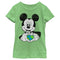 Girl's Mickey & Friends Mickey Mouse Earth Heart T-Shirt