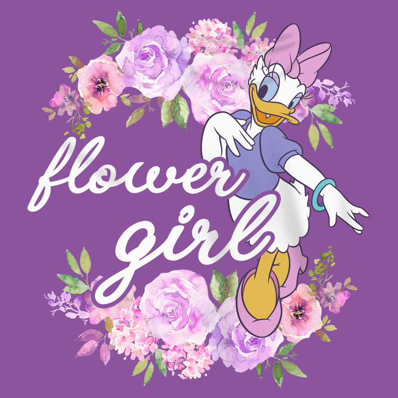 Girl's Mickey & Friends Daisy Flower Girl T-Shirt