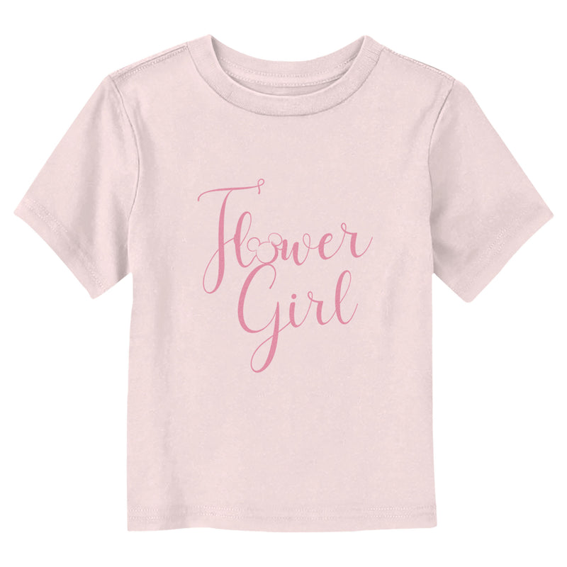 Toddler's Mickey & Friends Flower Girl Logo T-Shirt