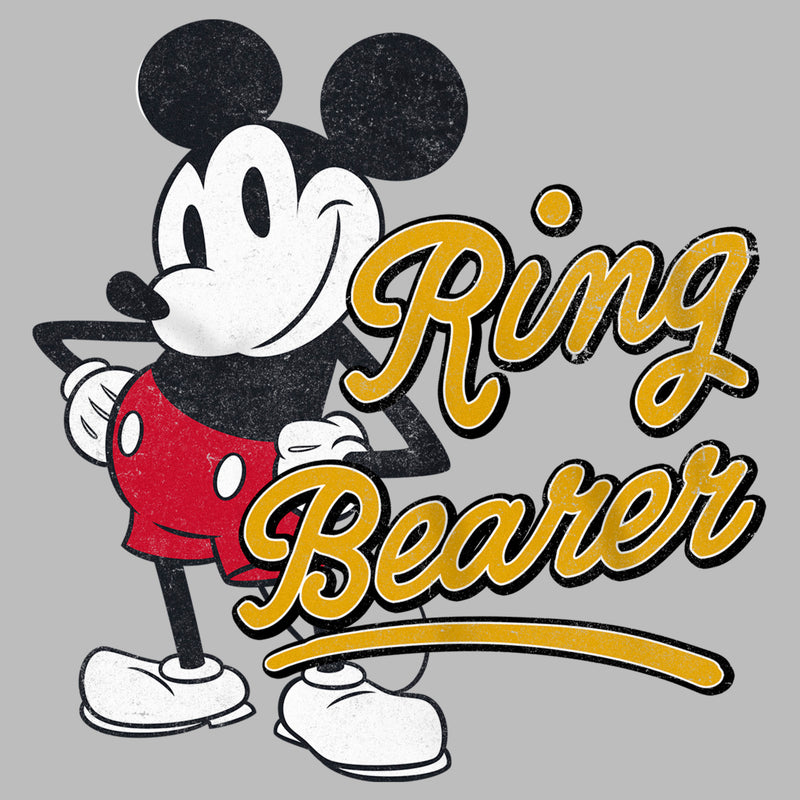Girl's Mickey & Friends Mickey Mouse Retro Ring Bearer T-Shirt
