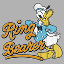 Boy's Mickey & Friends Retro Ring Bearer Donald T-Shirt