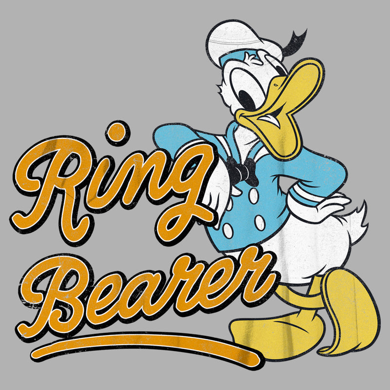 Boy's Mickey & Friends Retro Ring Bearer Donald T-Shirt