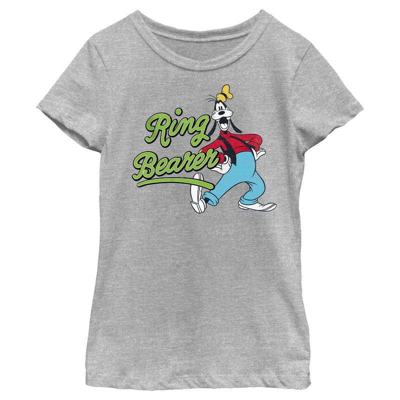 Girl's Mickey & Friends Goofy Ring Bearer T-Shirt