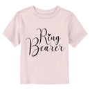 Toddler's Mickey & Friends Ring Bearer Small Logo T-Shirt