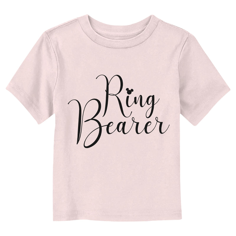 Toddler's Mickey & Friends Ring Bearer Small Logo T-Shirt