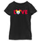 Girl's Mickey & Friends Mickey Mouse Love n Rainbows T-Shirt