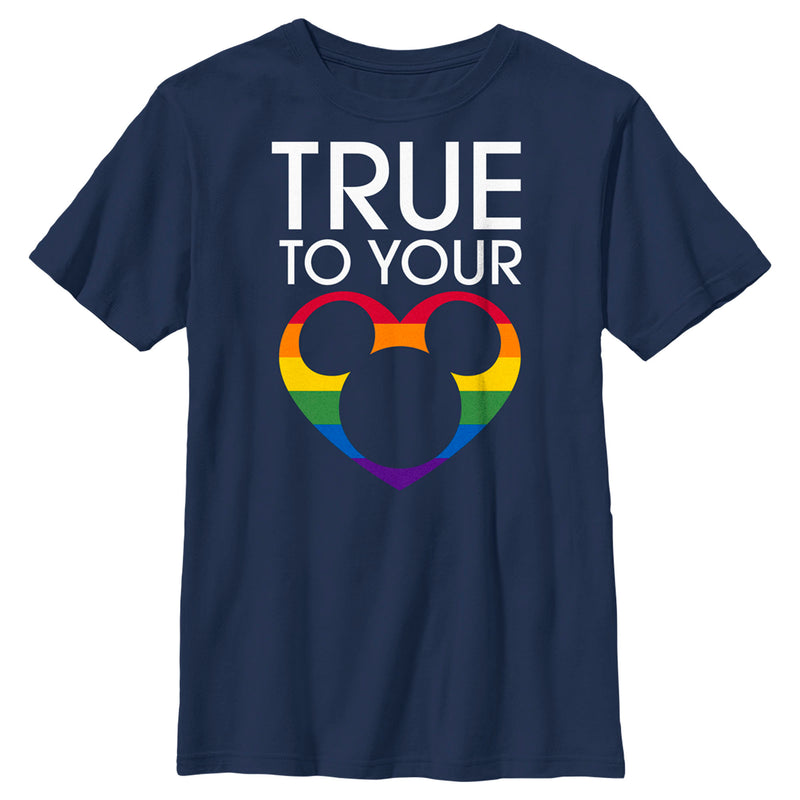 Boy's Mickey & Friends Mickey Be True To Yourself T-Shirt