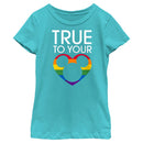 Girl's Mickey & Friends Mickey Be True To Yourself T-Shirt