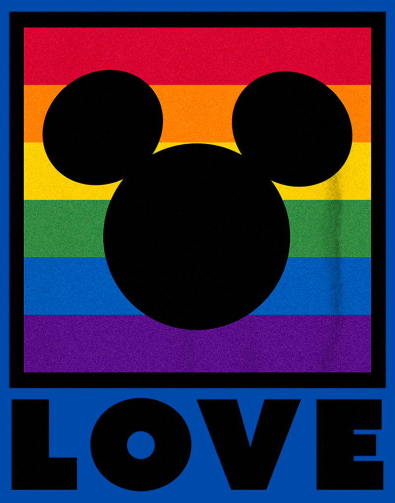 Boy's Mickey & Friends Mickey Pride Love Rainbow T-Shirt