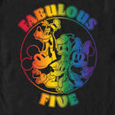 Men's Mickey & Friends Fabulous Five T-Shirt