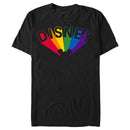 Men's Mickey & Friends Rainbow Ears Logo T-Shirt