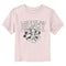 Toddler's Mickey & Friends Black and White Classic Team T-Shirt