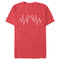 Men's Mickey & Friends Heartbeat Mickey Mouse Logo T-Shirt