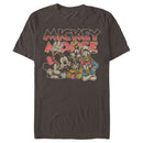 Men's Mickey & Friends Distressed Group Portrait T-Shirt