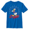 Boy's Mickey & Friends Think Happy Thoughts Rainbow T-Shirt