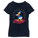Girl's Mickey & Friends Donald Duck Star Strut T-Shirt