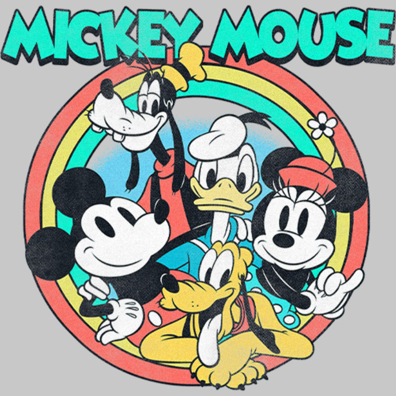 Toddler's Mickey & Friends Classic Group Circle T-Shirt