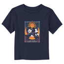 Toddler's Mickey & Friends The Future Looks Bright Couple Tarot Card T-Shirt