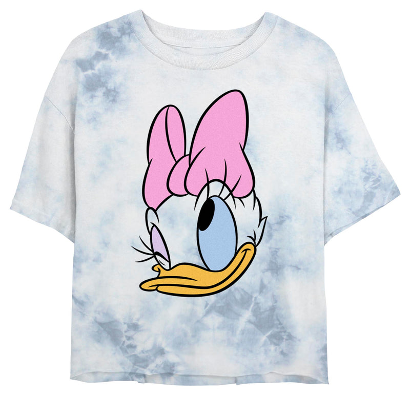 Junior's Mickey & Friends Daisy Large Portrait T-Shirt