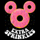 Boy's Mickey & Friends Mickey Mouse Extra Sprinkles Donut Silhouette T-Shirt
