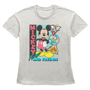 Women's Mickey & Friends Retro Shapes Group T-Shirt