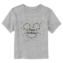 Toddler's Mickey & Friends Happy Birthday Silhouette Logo T-Shirt