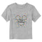 Toddler's Mickey & Friends Happy Birthday Silhouette Logo T-Shirt