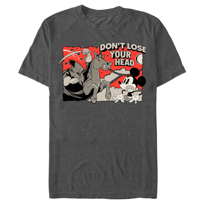 Men's Mickey & Friends Headless Horseman Don't Lose Your Head T-Shirt