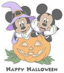 Boy's Mickey & Friends Halloween Vampire Mickey & Minnie T-Shirt